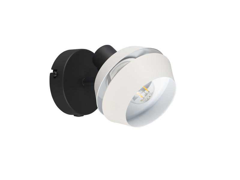 Wandstrahler & Deckenstrahler mit LED dimmbar, Spot schwenkbar, Ø 12cm