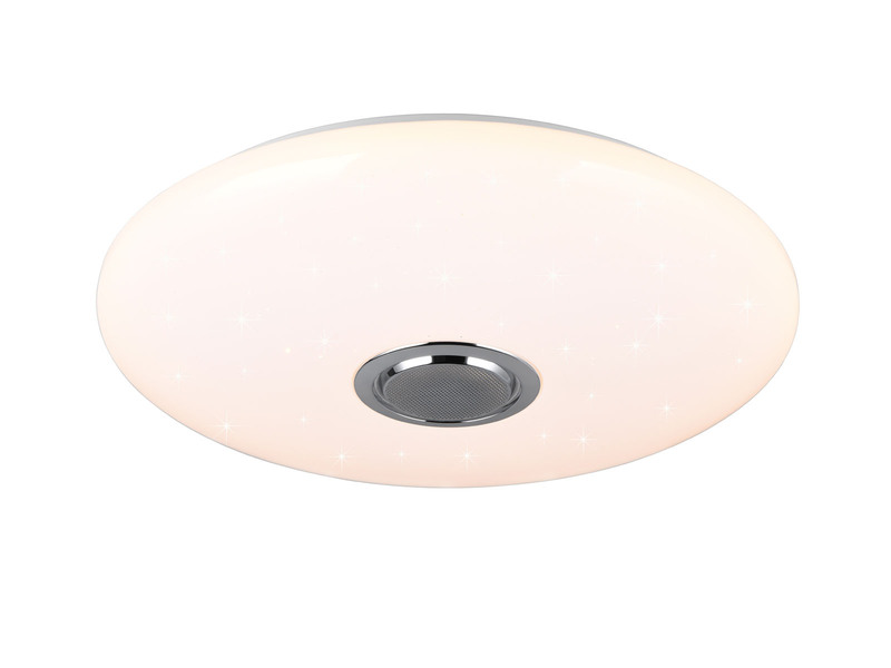 LED Deckenleuchte MUSICA mit Lautsprecher Farbwechsel & Fernbedienung, Ø 58cm