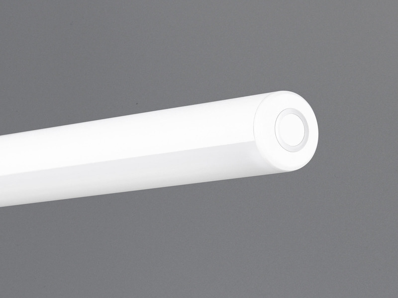 2er SET LED Klemmlampen Weiß dimmbar & 3 Lichtfarben, Höhe 38-69cm