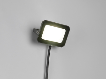 LED Flutlichtstrahler FUNCHAL 20W Aluminium Schwarz, IP65, Breite 12cm