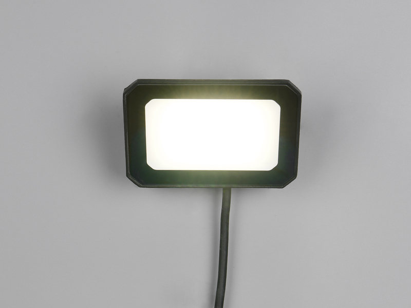 LED Flutlichtstrahler FUNCHAL 30W Aluminium Schwarz, IP65, Breite 14,5cm
