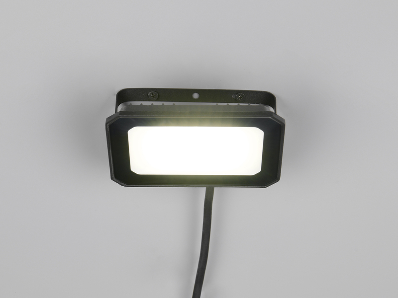 LED Flutlichtstrahler FUNCHAL 30W Aluminium Schwarz, IP65, Breite 14,5cm