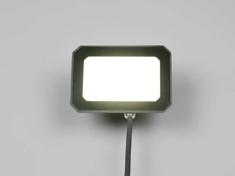 LED Flutlichtstrahler FUNCHAL 30W Aluminium Schwarz, IP65, Breite 14,5cm