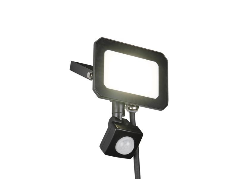 LED Flutlichtstrahler FUNCHAL 20W mit Bewegungsmelder, IP44, Breite 12cm
