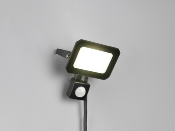 LED Flutlichtstrahler FUNCHAL mit Bewegungsmelder, 20W, IP44, Breite 12cm