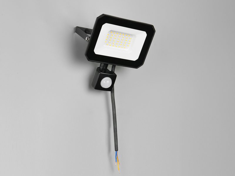 LED Flutlichtstrahler mit Bewegungsmelder 30W, IP44, mit Anschlussbox