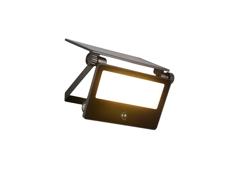 Solarstrahler MOURA außen mit Bewegungsmelder, Breite 20cm