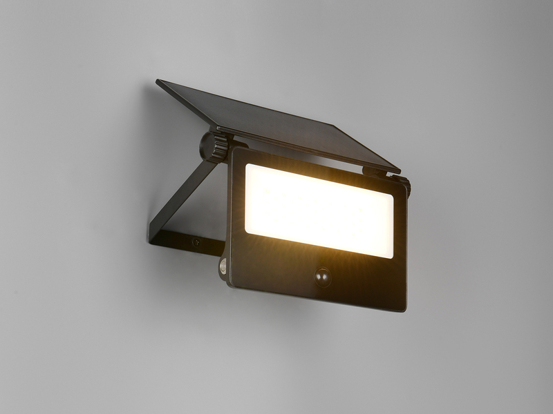 Solarstrahler MOURA außen mit Bewegungsmelder, Breite 20cm