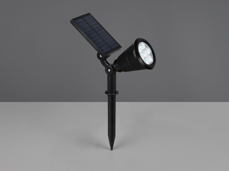2er Set Solar Deko Gartenstrahler schwenkbar mit RGB Farbwechsel