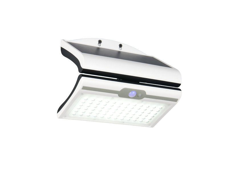 Solar Wandleuchte MACAPA mit Bewegungsmelder & dezentem Dauerlicht