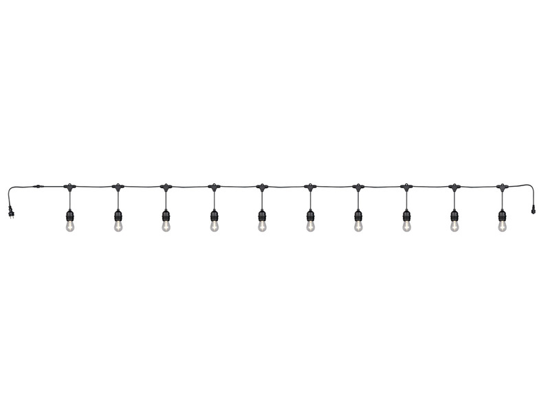 Outdoor Lichterkette CHAIN mit Netzstecker & 10 LEDs, Länge 6,5 Meter