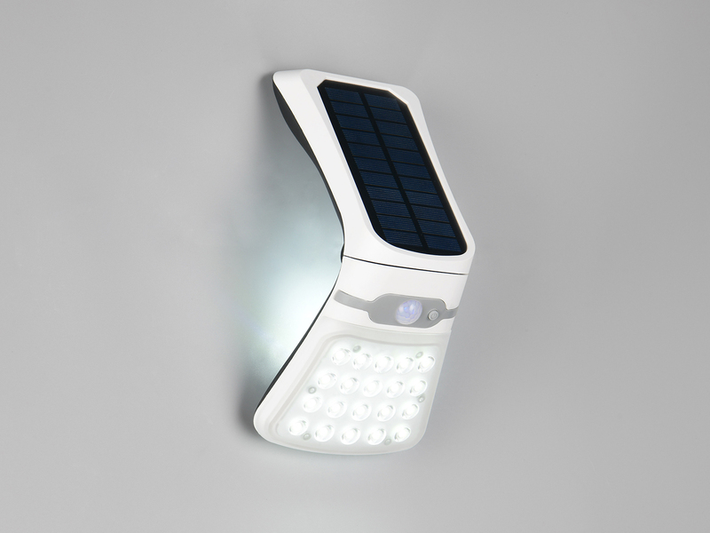 Solar Wandleuchte DIADEMA mit Bewegungsmelder & dezentem Dauerlicht