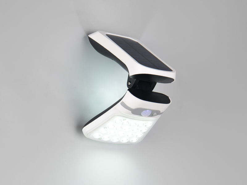 2er SET Solar Wandleuchten mit Bewegungsmelder & dezentem Dauerlicht