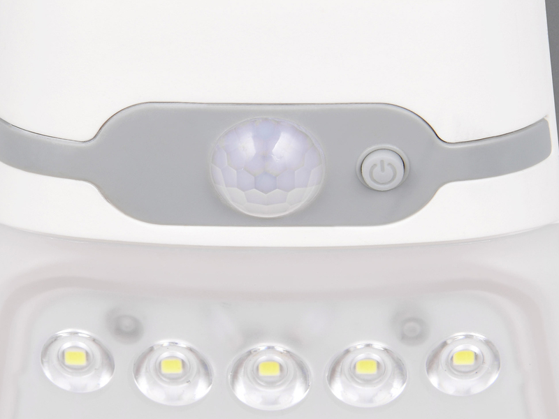 2er SET Solar Wandleuchten mit Bewegungsmelder & dezentem Dauerlicht