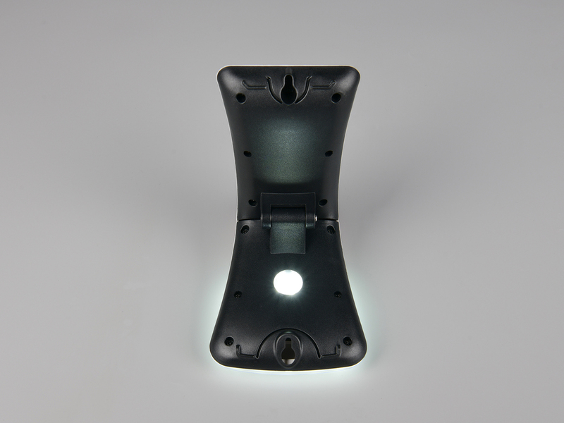 2er SET Solar Wandleuchten mit Bewegungsmelder & dezentem Dauerlicht