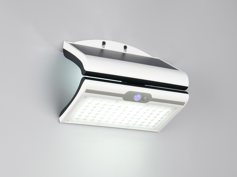 2er SET Solar Wandleuchte mit Bewegungsmelder & dezentem Dauerlicht