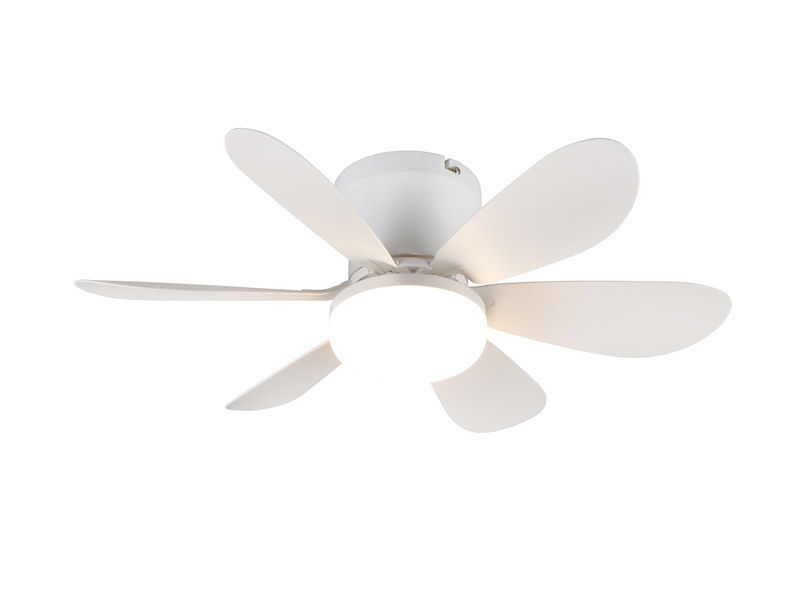 Deckenventilator LUND mit Licht und Fernbedienung in Weiß, dimmbar Ø 53cm