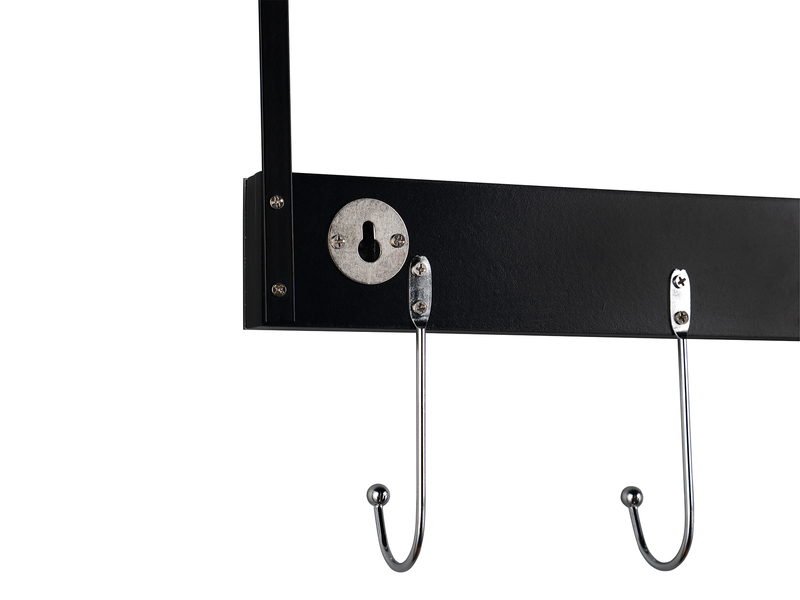Türgarderobe GLITTY mit Spiegelglas und Glitzereffekt, Breite 40cm