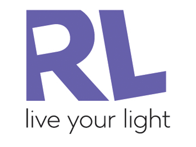 LED Deckenleuchte und Wandleuchte SPIRO ultraflach in Silber, Breite 33cm