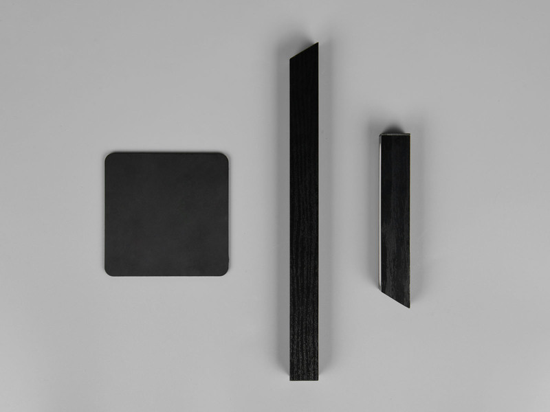 2er SET Akku Schreibtischlampen magnetisch in Schwarz, Höhe 37cm