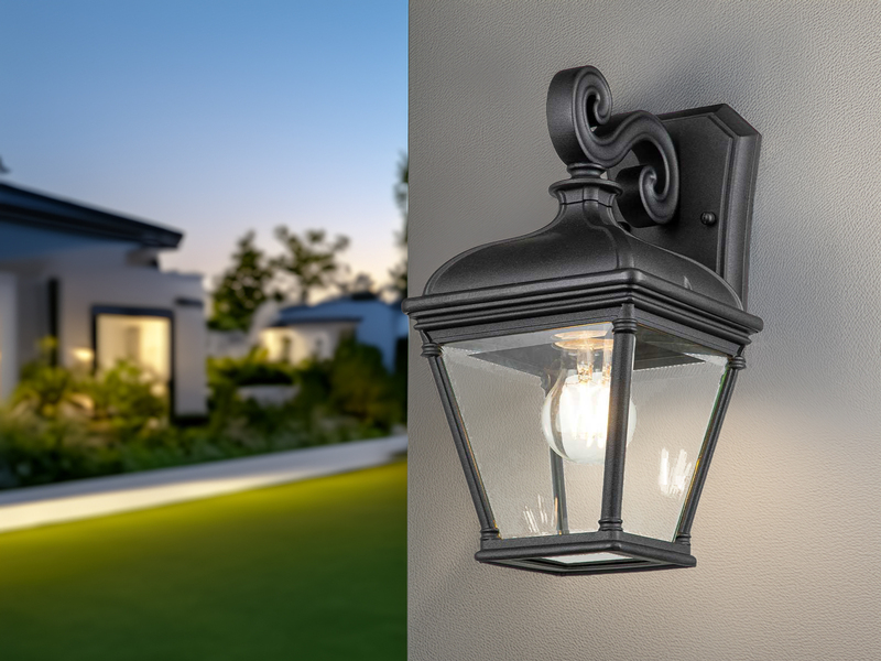 Außenwandleuchte BAYVIEW Landhausstil Hängelaterne, Höhe 33,5cm