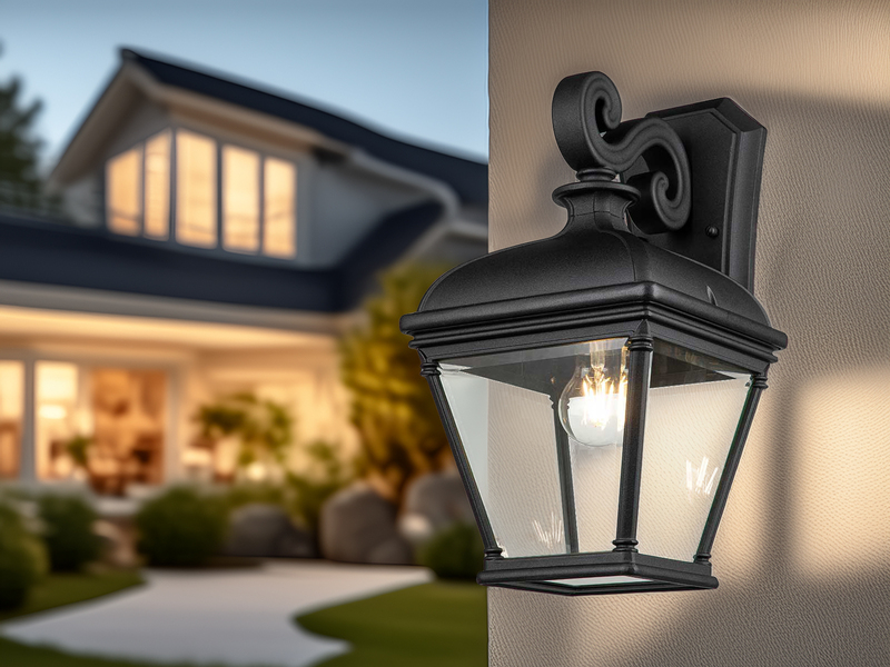 Außenwandleuchte BAYVIEW große Landhausstil Hängelaterne, Höhe 42cm