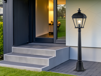 Wegeleuchte BAYVIEW Gartenlaterne im Landhausstil, Höhe 104cm