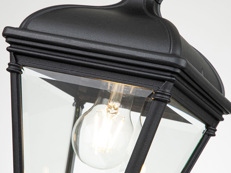 LED Outdoor Hängelampe Kettenlaterne Landhausstil, max. Höhe 141cm