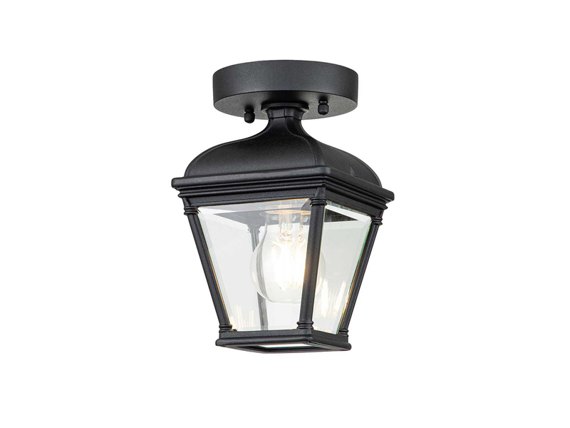 LED Außen Deckenleuchte Laterne im Landhausstil, Höhe 22,5cm