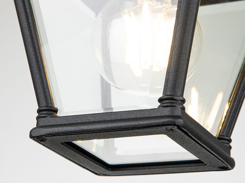 LED Außen Deckenleuchte Laterne im Landhausstil, Höhe 22,5cm