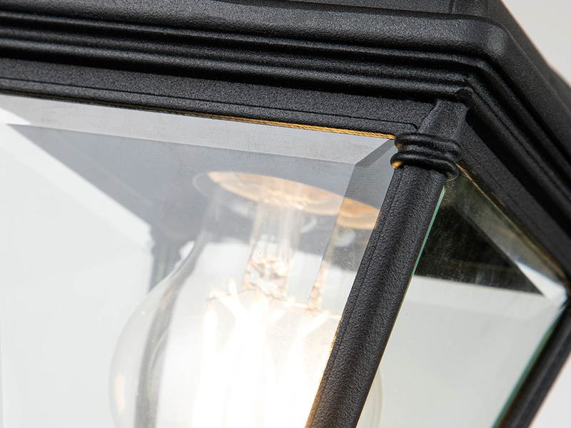 LED Außen Deckenleuchte Laterne im Landhausstil, Höhe 22,5cm