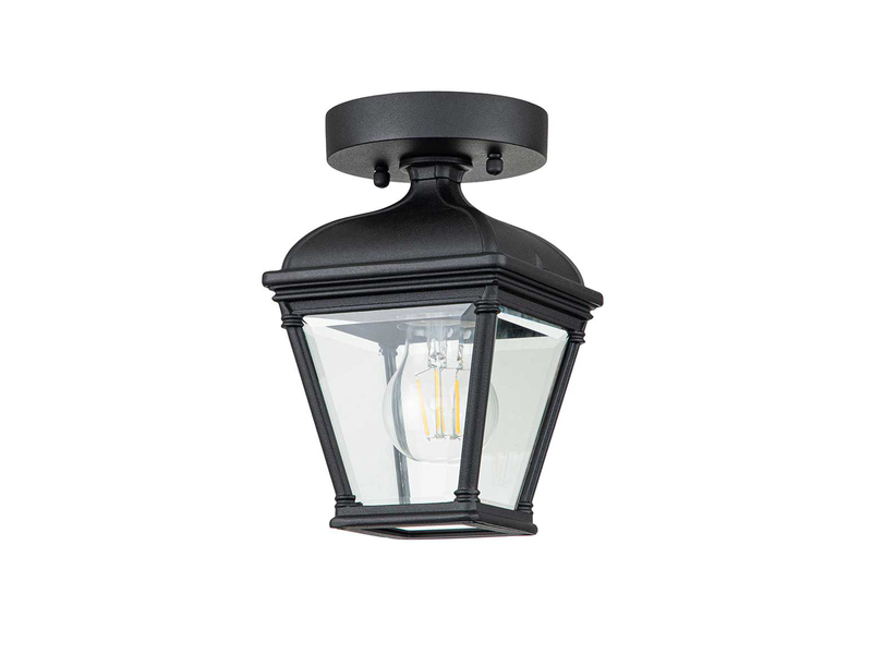 LED Außen Deckenleuchte Laterne im Landhausstil, Höhe 22,5cm