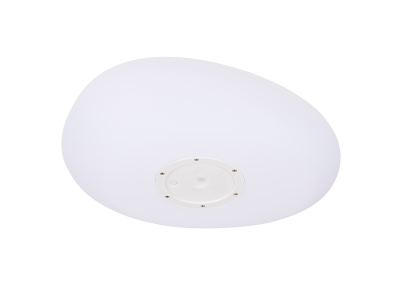 2er Set LED Solar Deko Steinleuchten mit RGB Farbwechsel, Breite 40cm