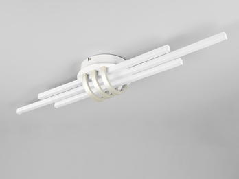 LED Deckenleuchte CINTO in Weiß, dimmbar, 81cm lang