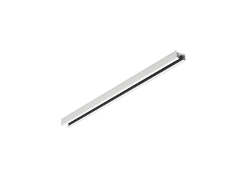 2-Phasen Schiene für DUOline Schienensystem Weiß matt, Länge 50cm