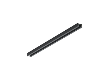 2-Phasen Schiene für DUOline Schienensystem Schwarz matt, Länge 50cm