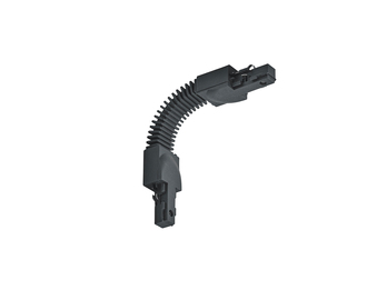 Flex-Verbinder Schwarz für 2-Phasen Schienensystem DUOline