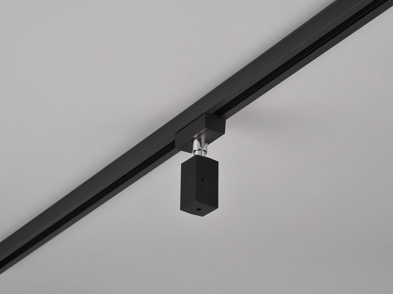 Pendel-Adapter Schwarz Höhe 10cm für Schienensystem DUOline