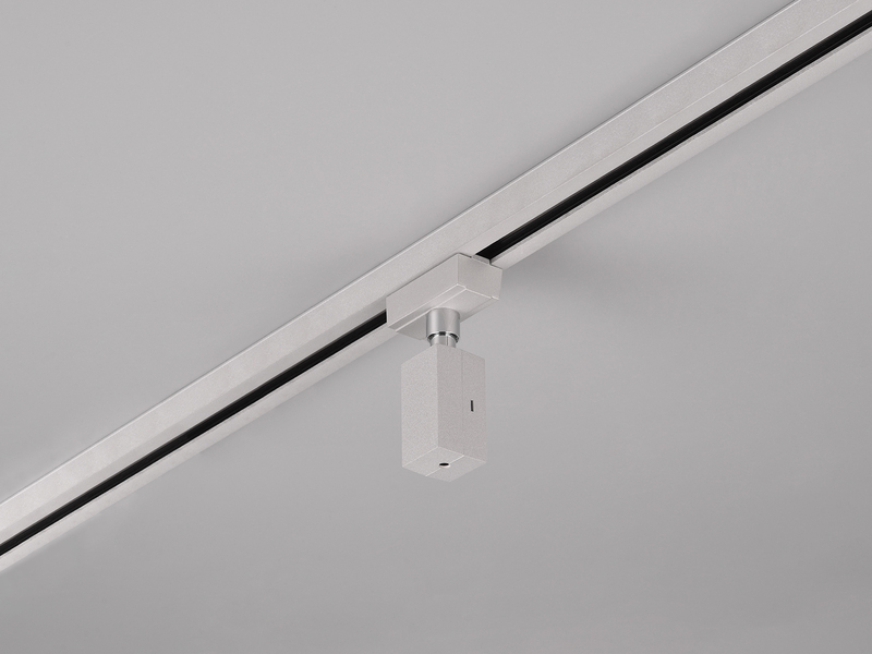 Pendel-Adapter Grau Höhe 10cm für Schienensystem DUOline