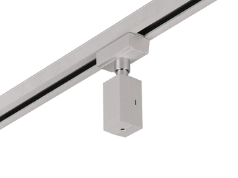 Pendel-Adapter Grau Höhe 10cm für Schienensystem DUOline