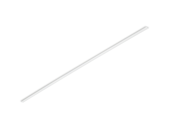 Abdeckschiene für DUOline Schienensystem, transparent, Länge 100cm