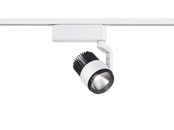 LED Strahler RADIATOR Weiß für DUOline 2-Phasen Schienensystem