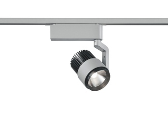 LED Strahler RADIATOR Grau für DUOline 2-Phasen Schienensystem