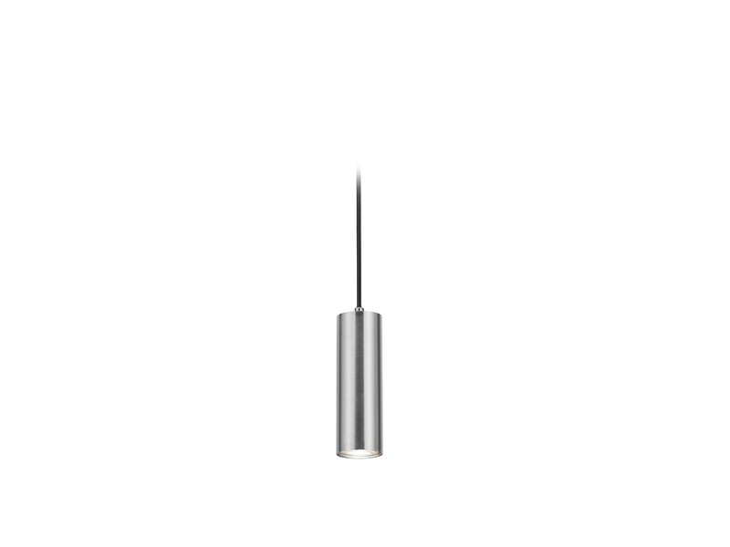 Pendelleuchte MARLEY Metall Silber Ø 6cm für DUOline Schienensystem
