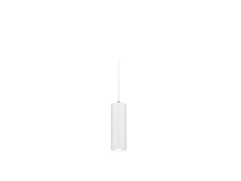 Pendelleuchte MARLEY Metall Weiß Ø 6cm für DUOline Schienensystem