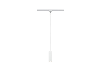 Pendelleuchte MARLEY Metall Weiß Ø 6cm für DUOline Schienensystem