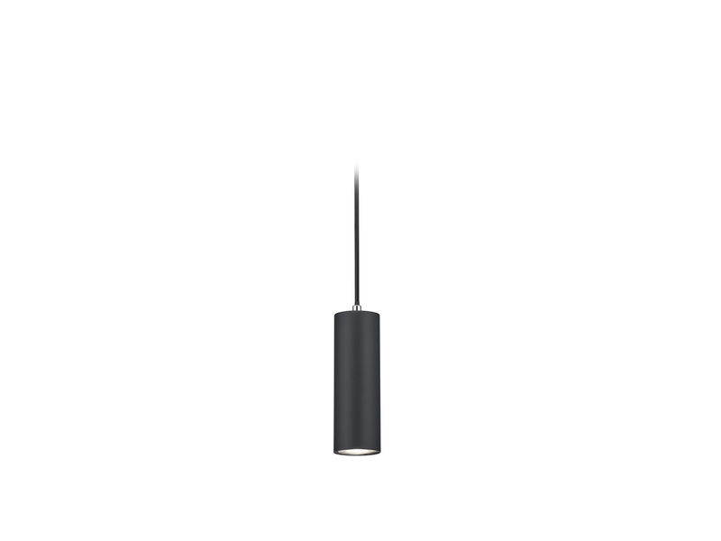 Pendelleuchte MARLEY Metall Schwarz Ø 6cm für DUOline Schienensystem