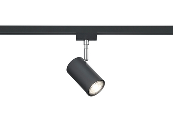 Strahler MARLEY Metall Schwarz für DUOline 2-Phasen Schienensystem