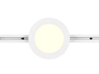 LED Spot CAMILLUS Weiß Ø 17cm für DUOline Schienensystem