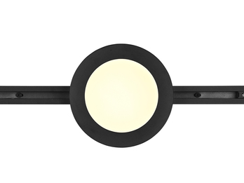 LED Spot CAMILLUS Schwarz Ø 17cm für DUOline Schienensystem